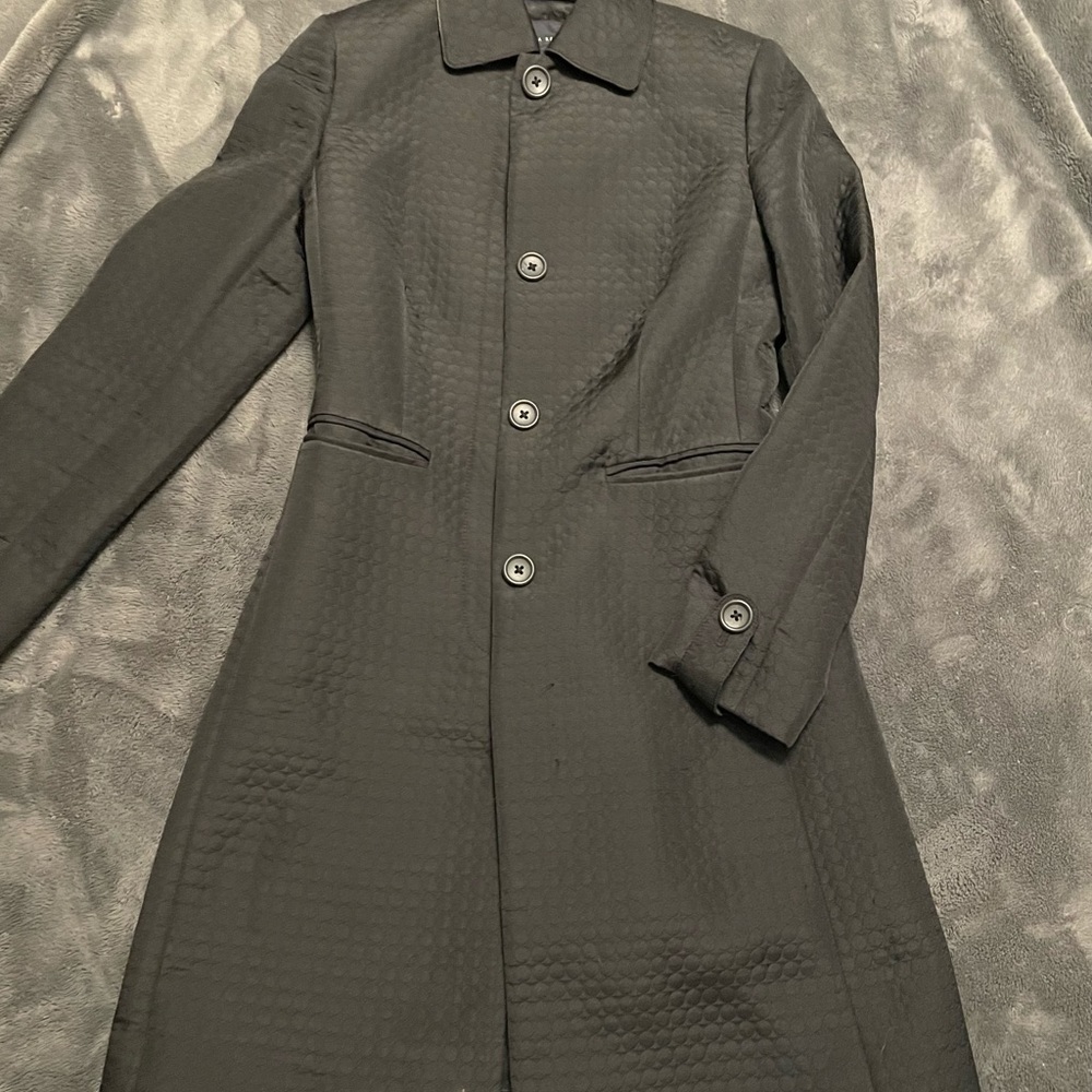 Banana Republic black trench coat